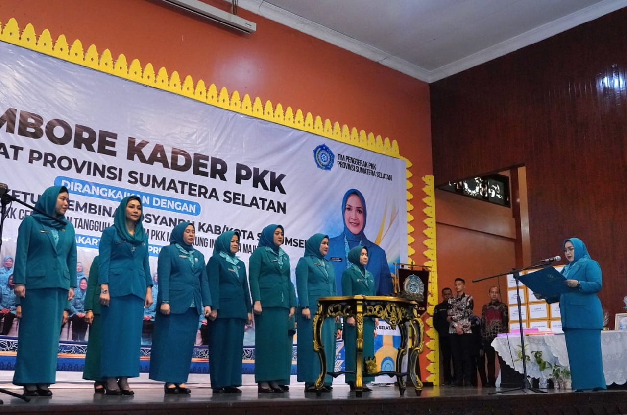 Tingkatkan Kualitas Kehidupan Keluarga Pkk Sumsel Gelar Jambore Kader