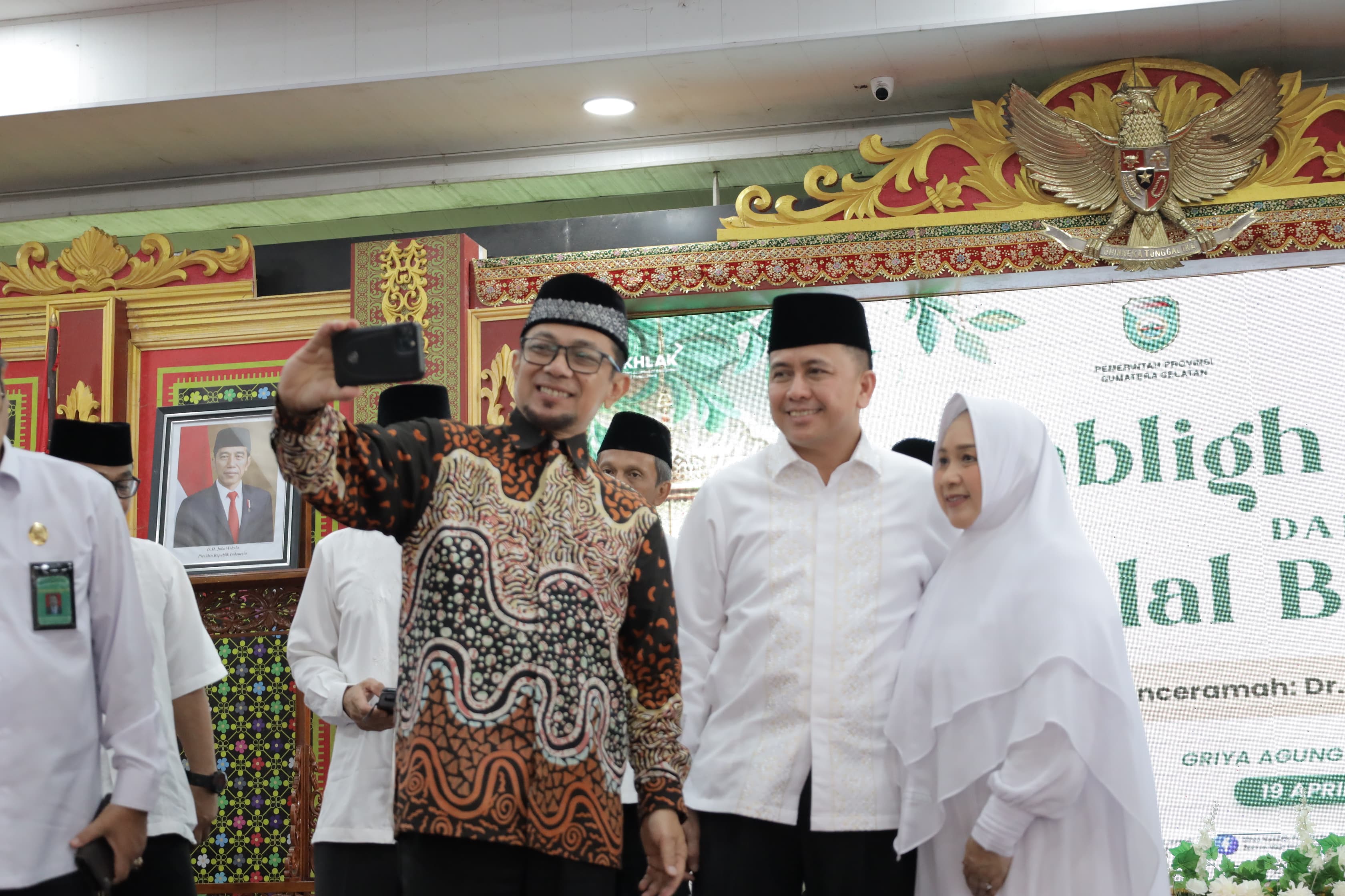 Hadiri Tabligh Akbar Dan Halal Bi Halal Fatoni Semoga Keimanan Dan