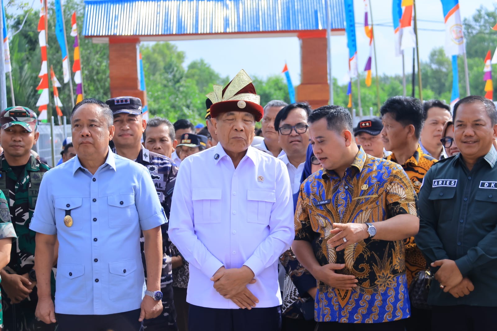 Wagub Sumsel dampingi Menko Polkam Tinjau Kampung Nelayan Sungsang, Dorong Modernisasi Infrastruktur