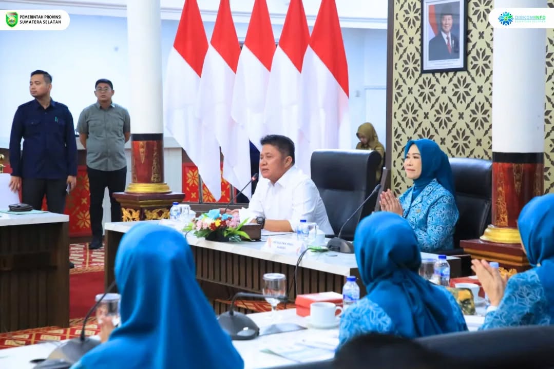 Gubernur Sumsel Herman Deru Tegaskan Pentingnya Sinergi OPD dan TP PKK