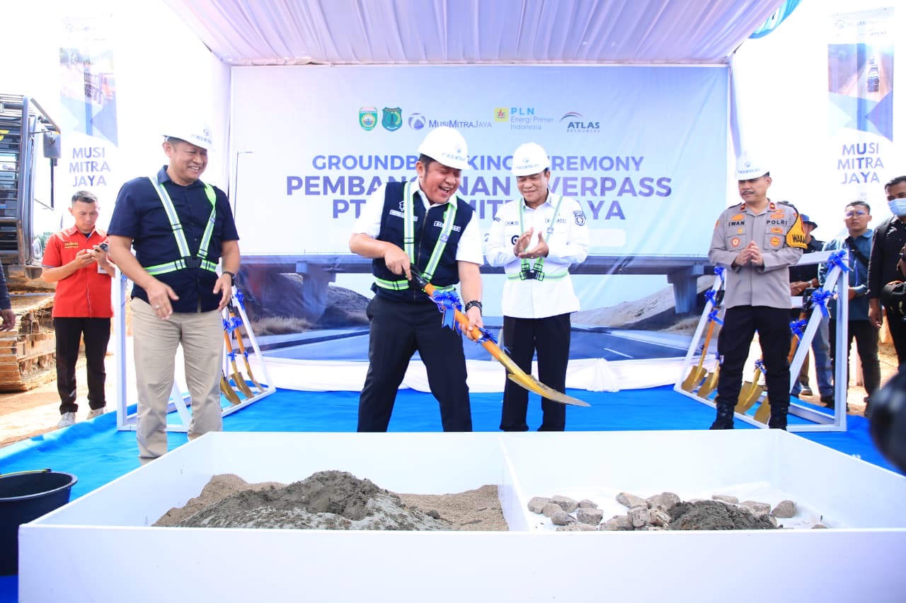 Groundbreaking Jalan Khusus Batubara di MUBA, Langkah Nyata Sumsel Jaga Infrastruktur dan Ekosistem Alam