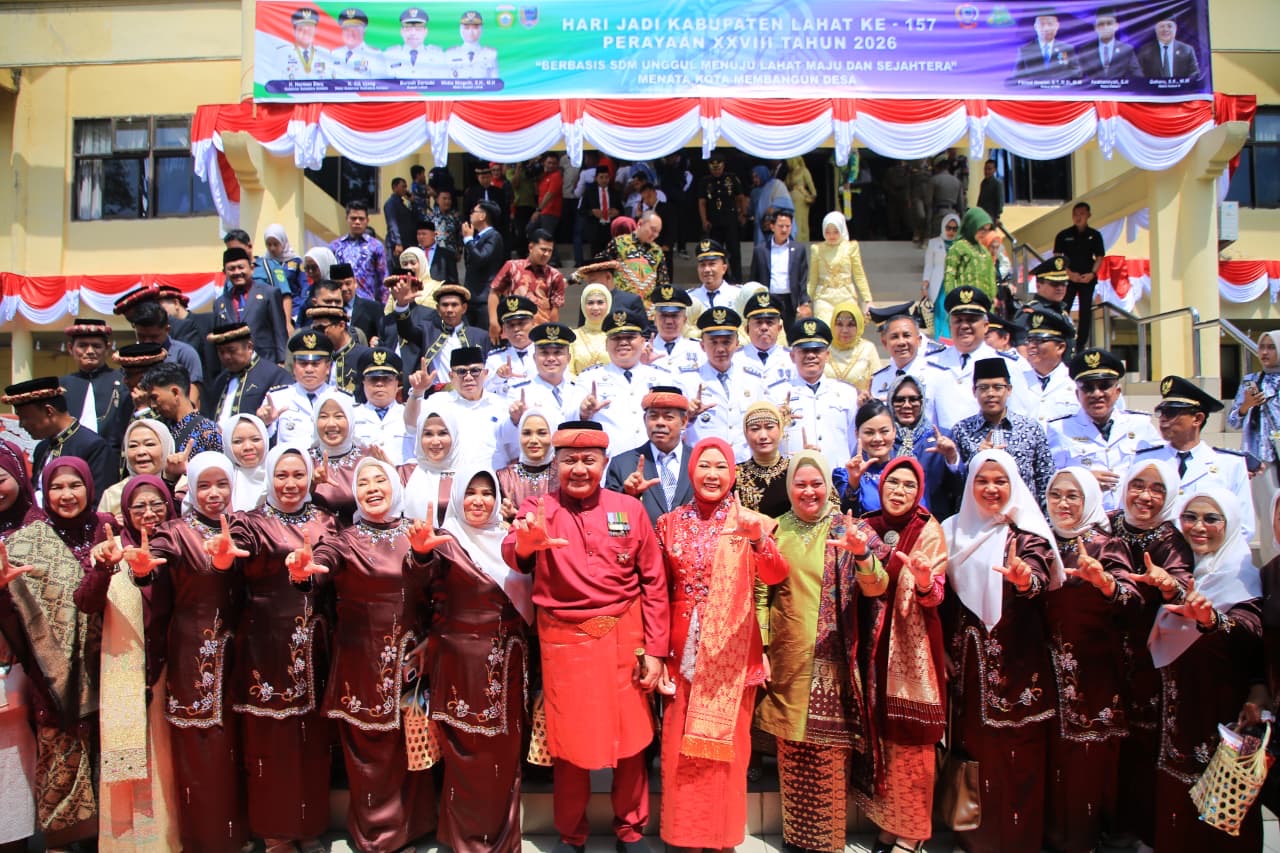 HUT ke-157 Lahat, Herman Deru Tekankan Pentingnya SDM Tangguh Hadapi Perubahan Zaman