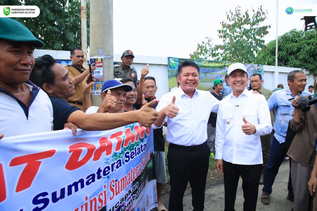 Akses Gandus Palembang Tuntas! Gubernur Herman Deru Resmikan Jembatan Slab on Pile 67,5 M: "Persembahan untuk Kebutuhan Masyarakat Gandus"