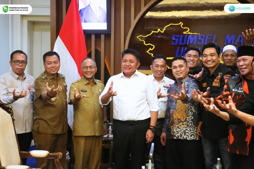 Herman Deru menerima kunjungan Koalisi Ormas Bersatu Provinsi Sumatera Selatan