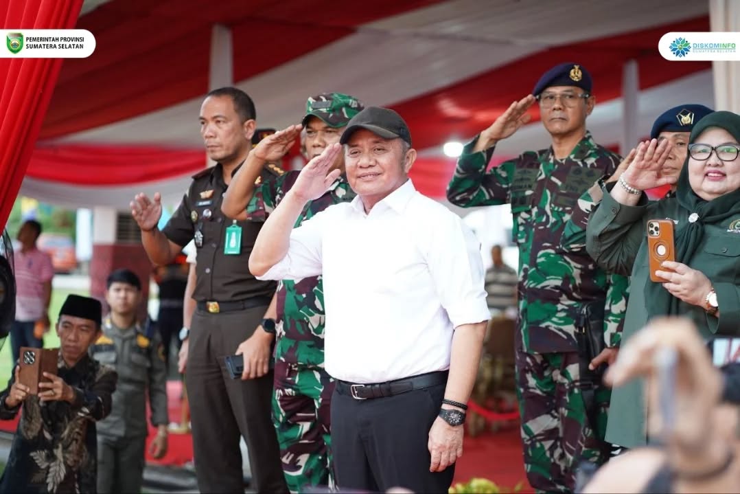 Haru dan Bangga, Gubernur Herman Deru Lepas Para Alumni Laskar Pandu Satria Optimis alumni akan menginspirasi dan menjadi contoh