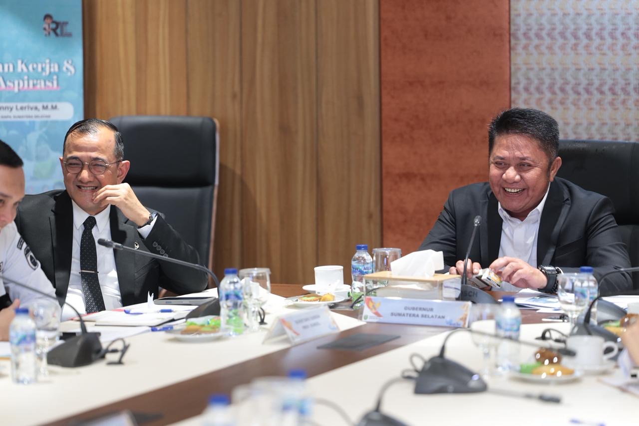 Gubernur Sumsel Ikuti Rakor Evaluasi Realisasi APBD 2025