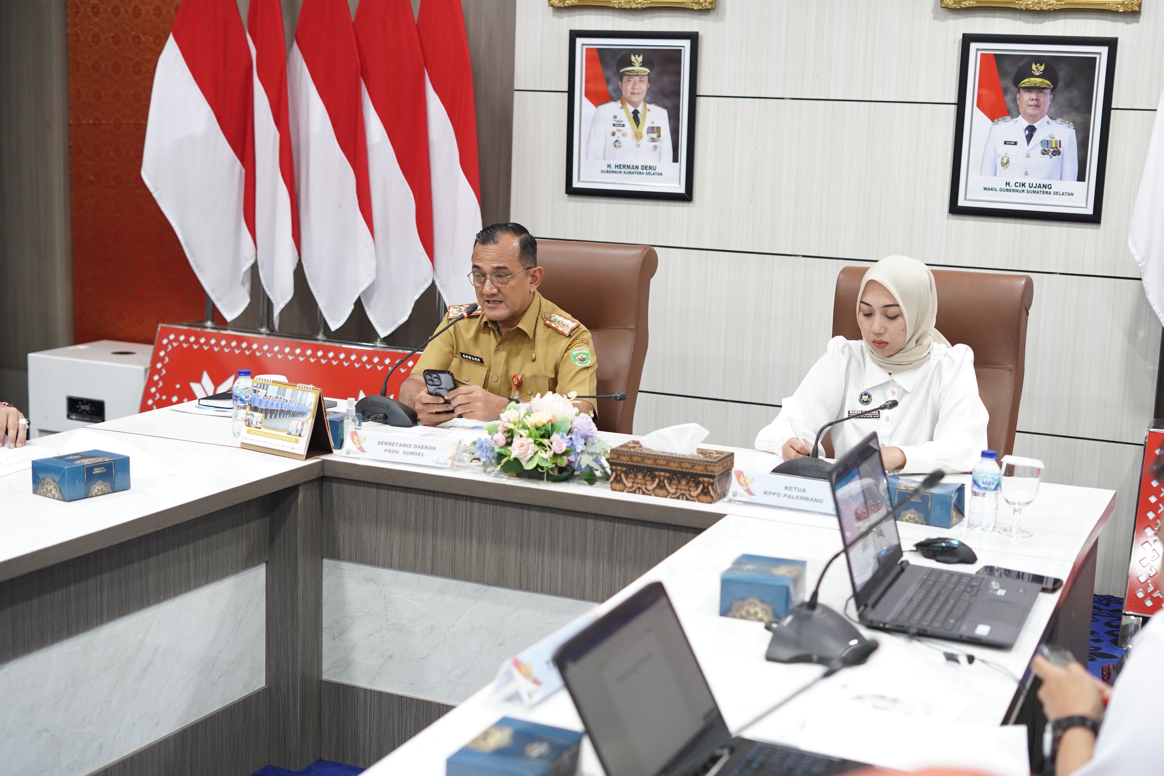 Akselerasi Program Makan Bergizi Gratis, Sekda Sumsel Tekankan Standar Kesehatan dan Kelancaran Rantai Pasok