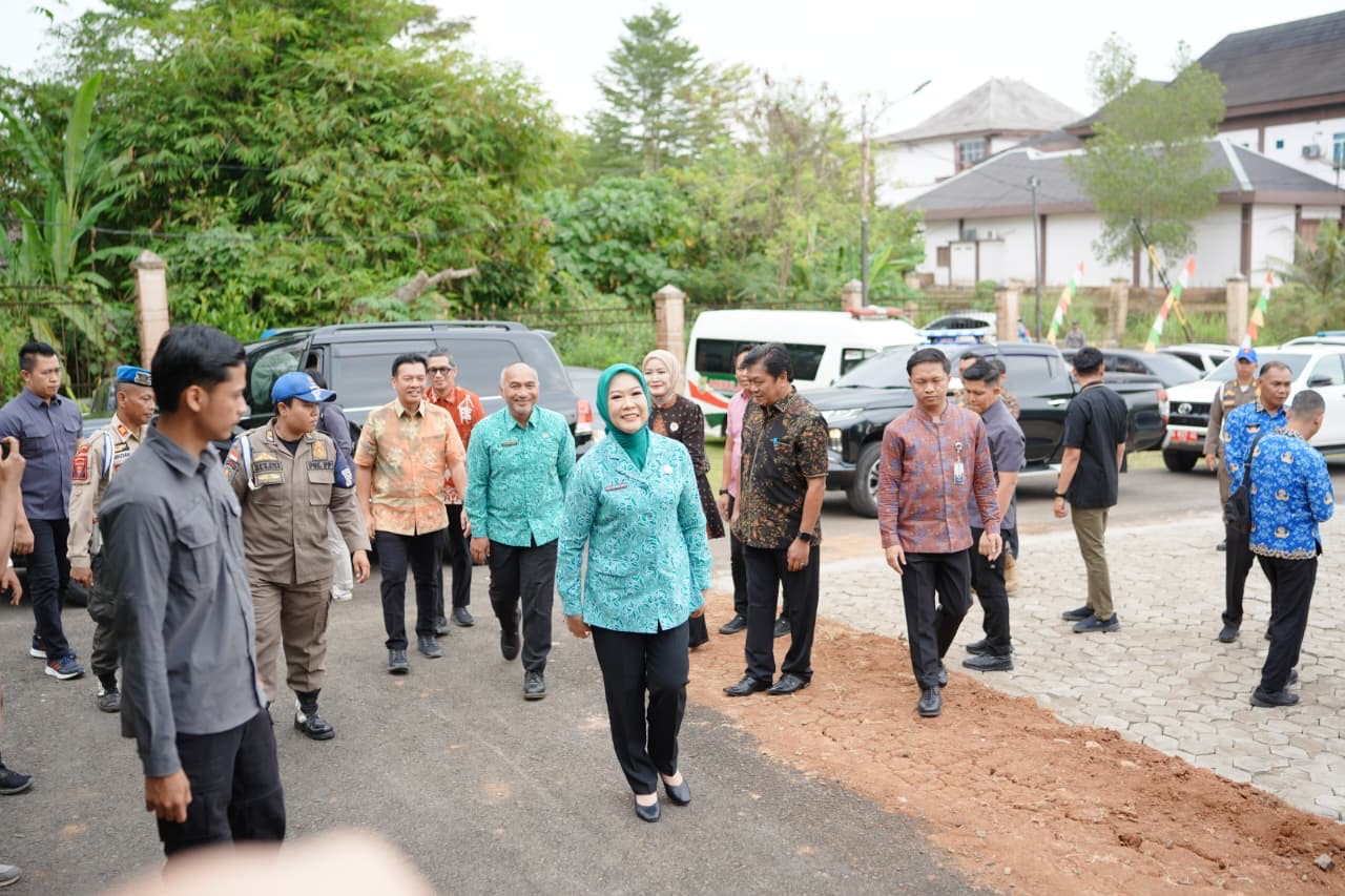 RESMIKAN SEKRETARIAT PKK MUSI RAWAS, FEBY DERU AJAK KADER OPTIMALKAN POTENSI LOKAL