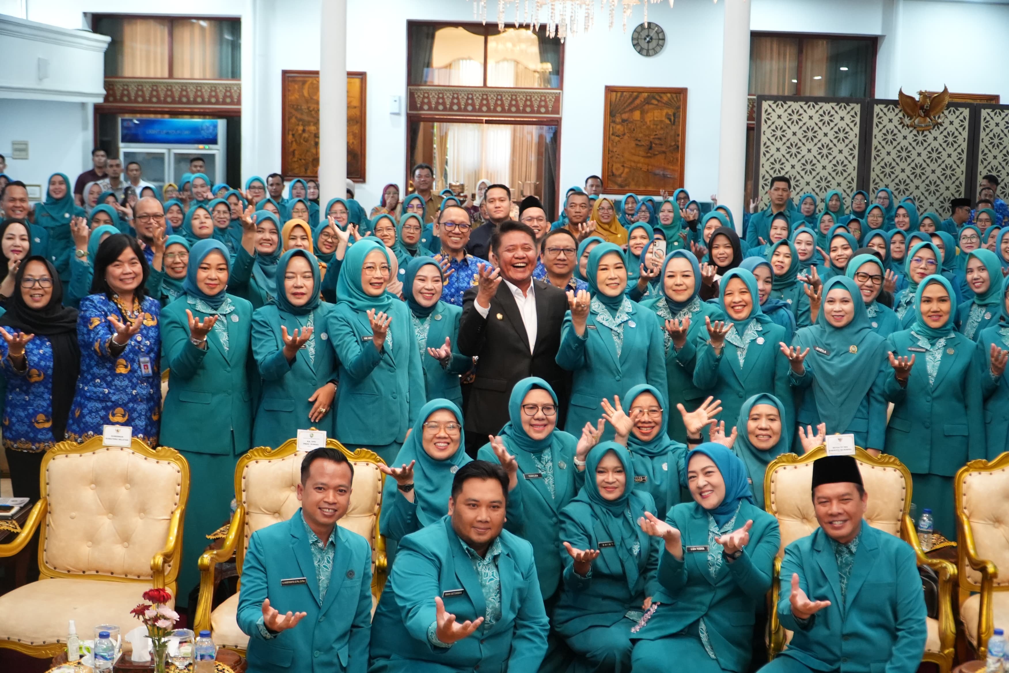 Herman Deru Buka Rakerda XI TP PKK Sumsel: Istri Kepala Daerah Punya Peran Kunci dalam Pembangunan dan Harus Hasilkan Rekomendasi Solutif