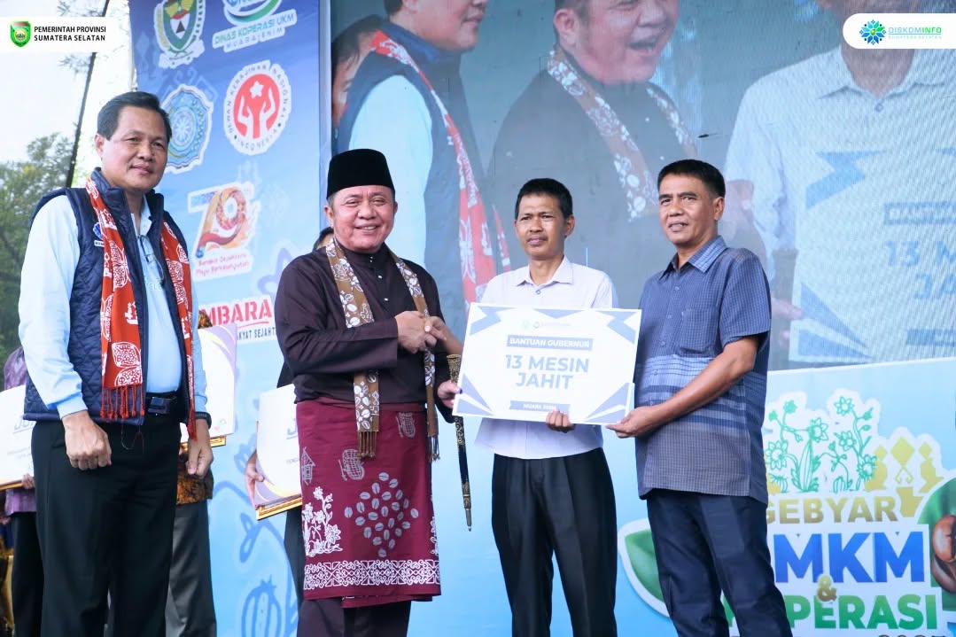 Gubernur Herman Deru Buka Gebyar UMKM & Job Fair Membara 2025 di Muaraenim: Pintu Kesempatan Terbuka, Ekonomi Rakyat Melesat