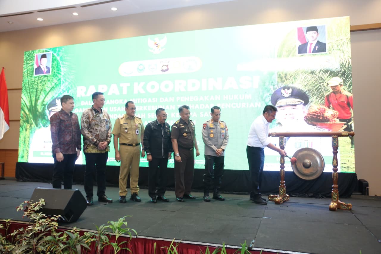 Gubernur Sumsel Tekankan Penguatan Mitigasi Dan Penegakan Hukum Atasi Gangguan Usaha Perkebunan Sawit