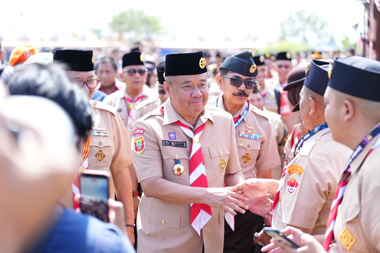 Buka Jambore Daerah IX, Wagub Sumsel Cik Ujang Ajak Pramuka Jadi Pelopor Teknologi dan Mandiri Pangan