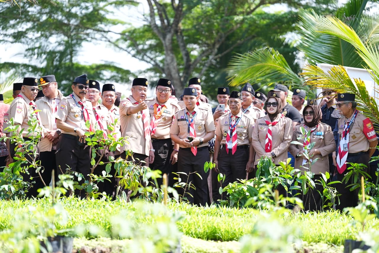 Buka Jambore Daerah IX, Wagub Sumsel Cik Ujang Ajak Pramuka Jadi Pelopor Teknologi dan Mandiri Pangan
