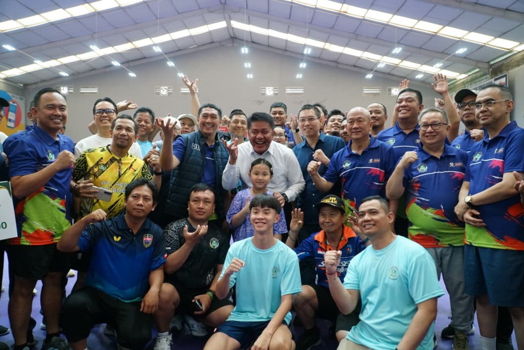 HD Buka Kejuaraan Tenis Meja HDCU Open : Ruang Atlet Muda Asah Kemampuan  Hadapi Event yang Lebih Besar