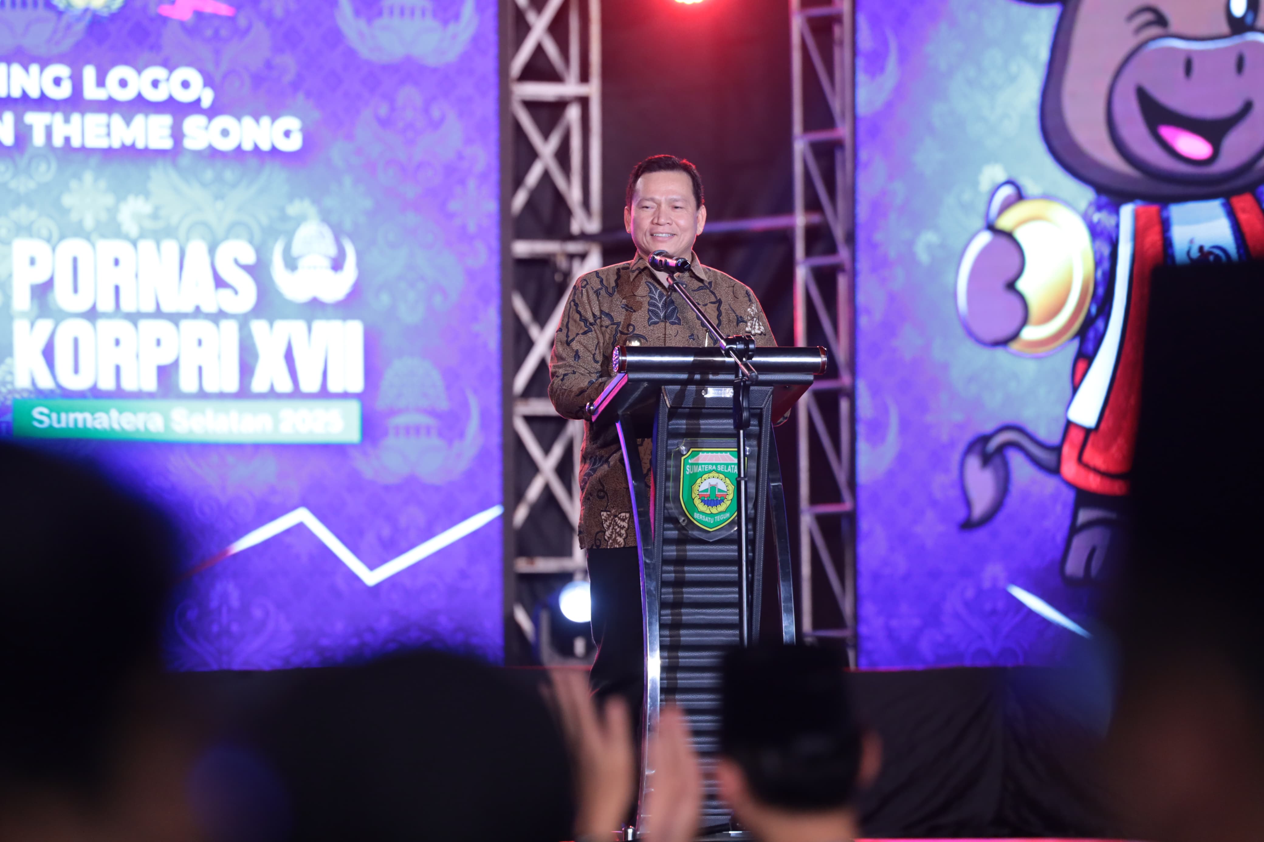 Luncurkan Logo, Maskot dan Theme Song, Sumsel Siap Menjadi Tuan Rumah PORNAS KORPRI XVII Tahun  2025