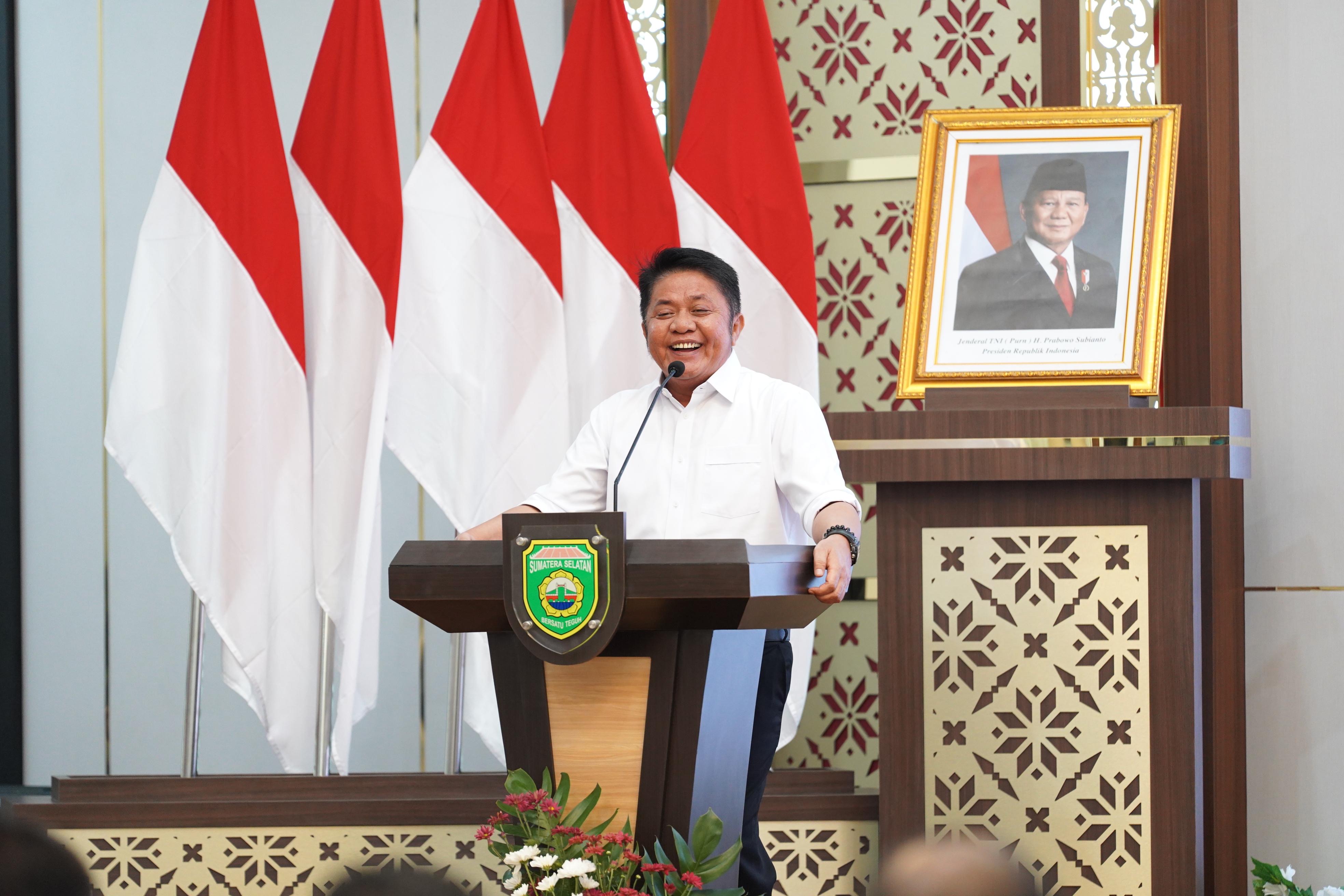 Gubernur dan Wagub Sumsel Pimpin Rakor dan Penandatanganan Perjanjian Kinerja dan Pakta Integritas