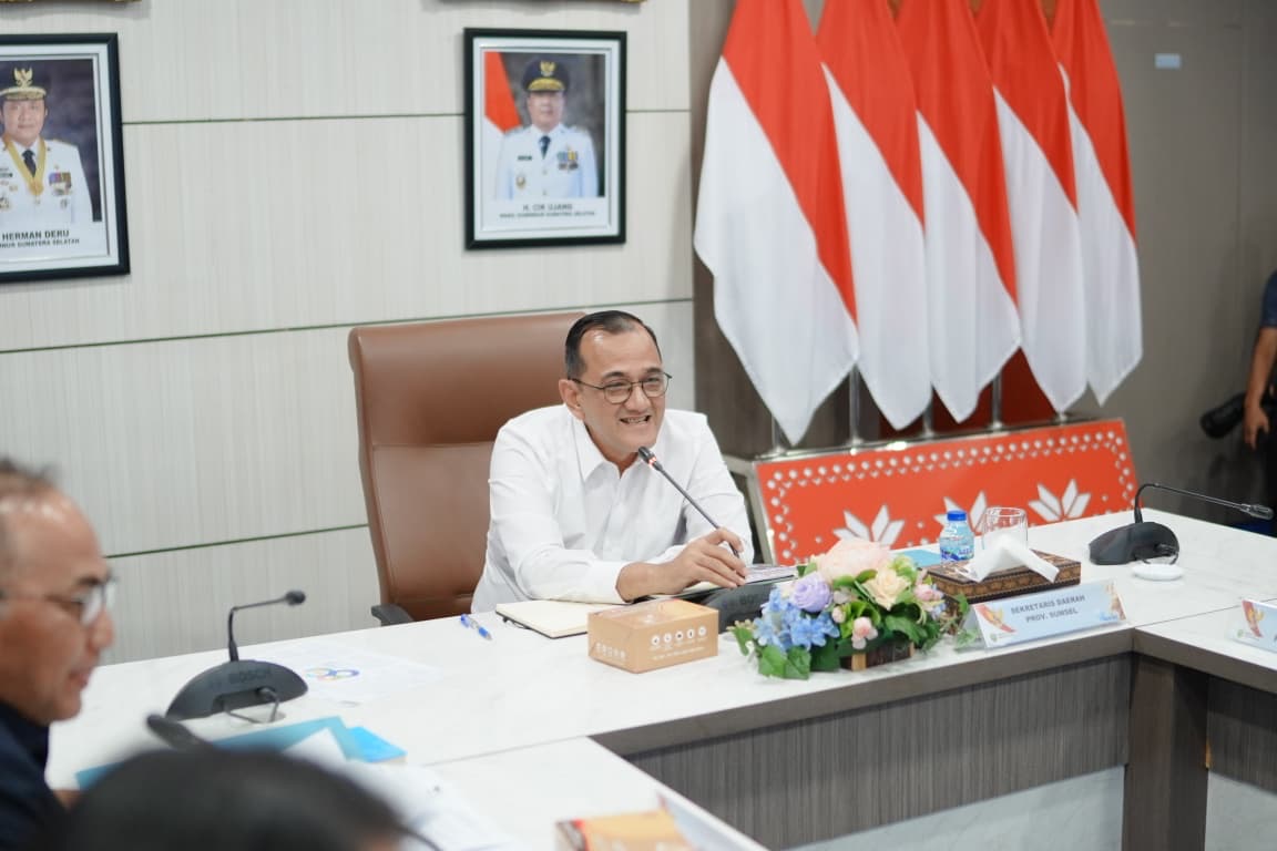 Matangkan Persiapan HUT ke-80, Sekda Sumsel Pimpin Rapat Finalisasi dan Pastikan Kesiapan Rangkaian Acara