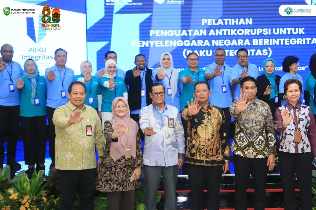 Wagub Sumsel Hadiri Pembukaan Pelatihan Penguatan Anti Korupsi