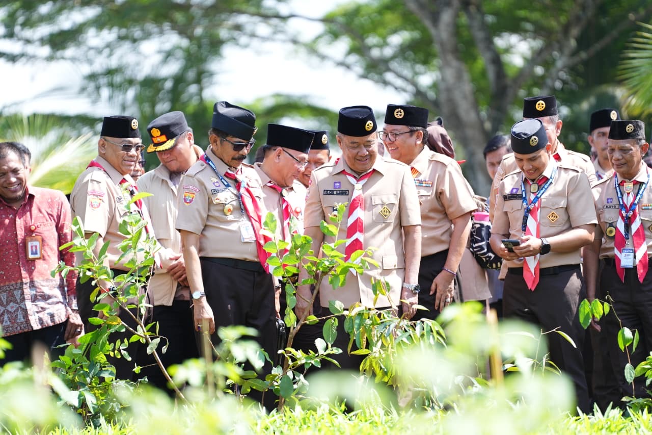 Buka Jambore Daerah IX, Wagub Sumsel Cik Ujang Ajak Pramuka Jadi Pelopor Teknologi dan Mandiri Pangan