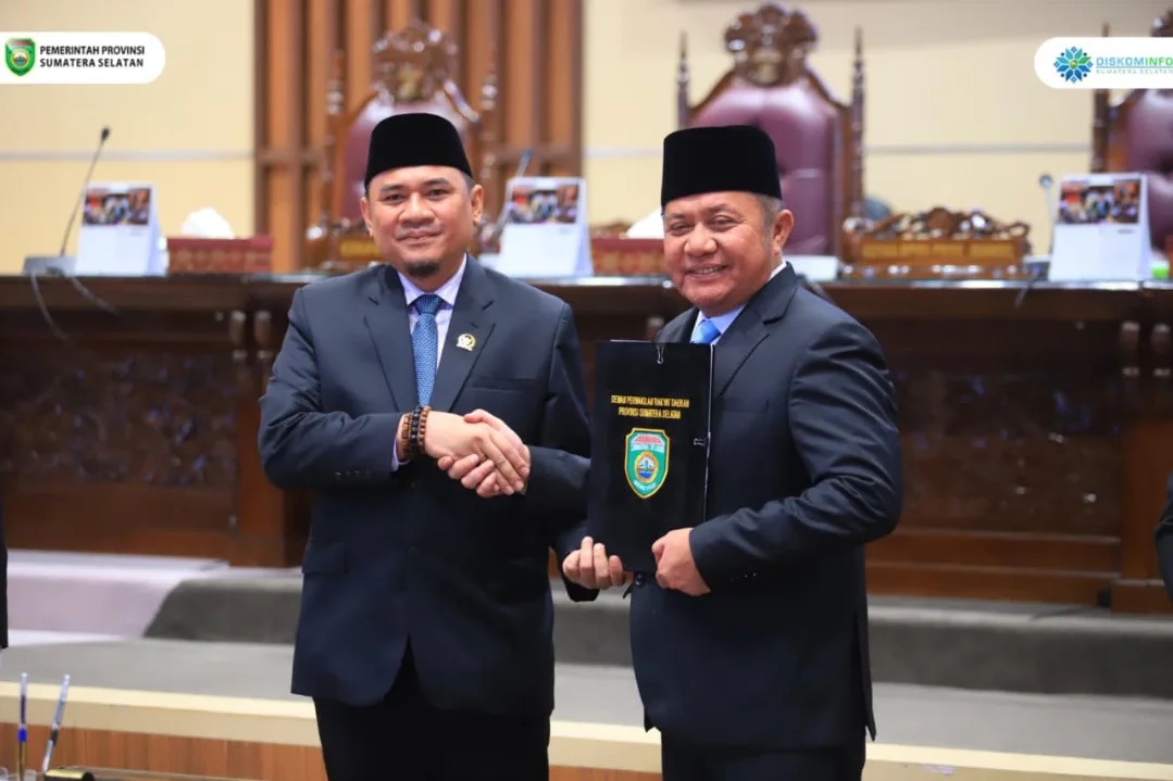 Propemperda 2026 Sumsel Sepakati, HD Kirim Hasil Paripurna ke Kemendagri Demi Perda Tepat Sasaran