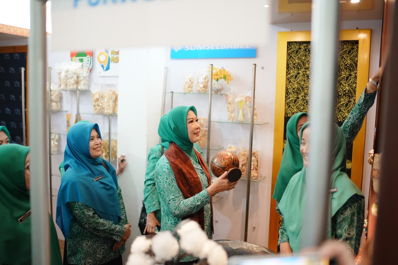 RESMIKAN SEKRETARIAT PKK MUSI RAWAS, FEBY DERU AJAK KADER OPTIMALKAN POTENSI LOKAL