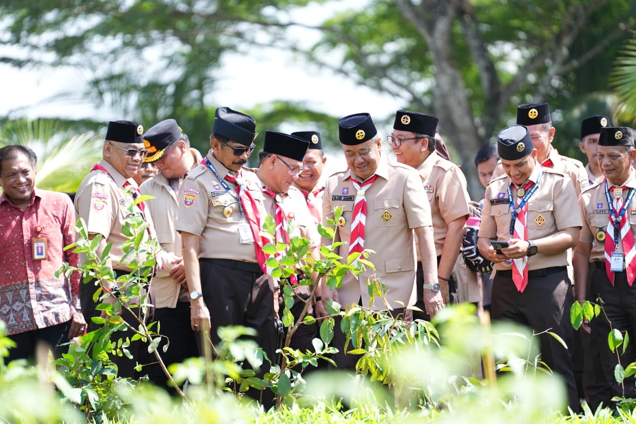 Buka Jambore Daerah IX, Wagub Sumsel Cik Ujang Ajak Pramuka Jadi Pelopor Teknologi dan Mandiri Pangan