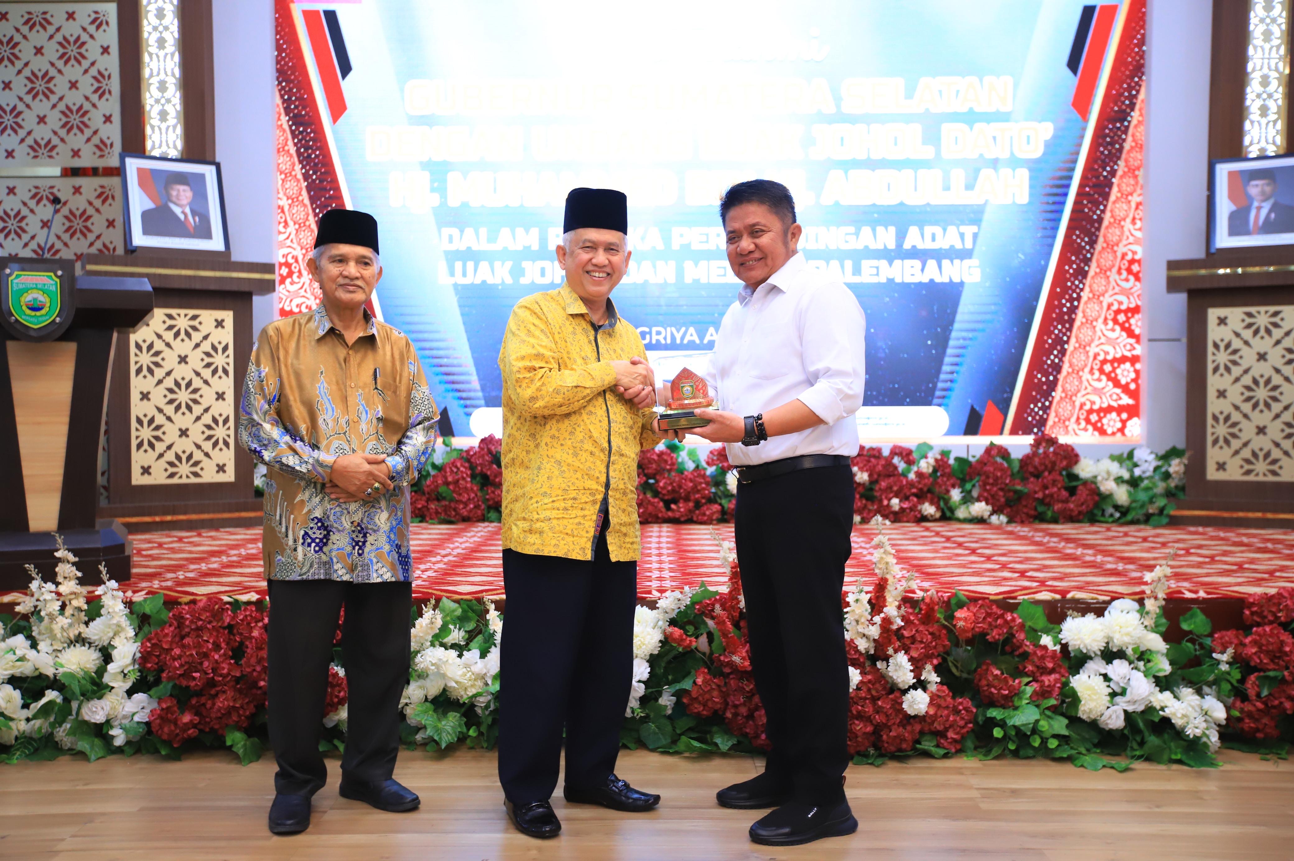 Gubernur HD Harap Kunjungan Undang Luak Johol Malaysia, Langkah awal Kolaborasi Budaya Sumsel-Malaysia