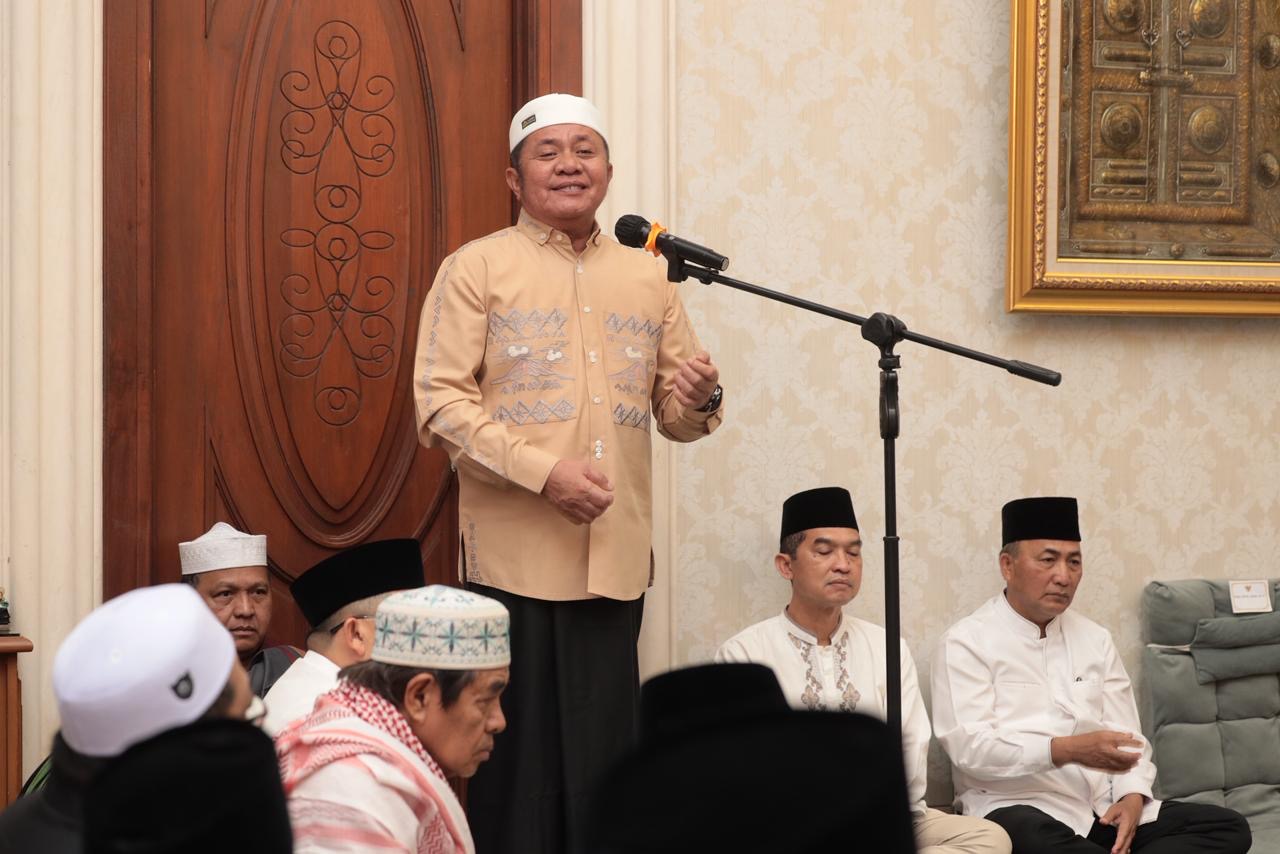 Ramai Hadiri Takziah 7 Hari, Herman Deru Kenang Sosok Alm. H. Halim : Darmawan dan Dekat dengan Masyarakat