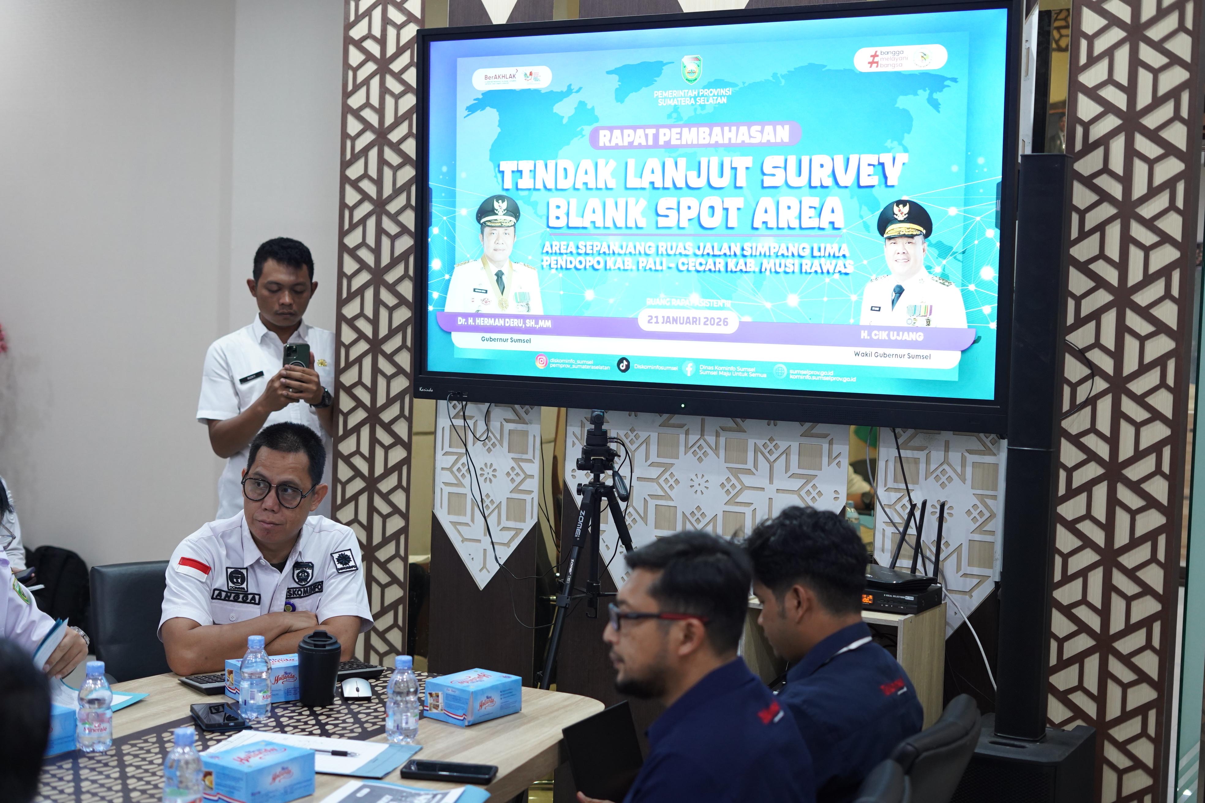 Pemprov Sumsel Kejar Penyelesaian  Blank Spot Jalur PALI–MURA Sebelum Lebaran