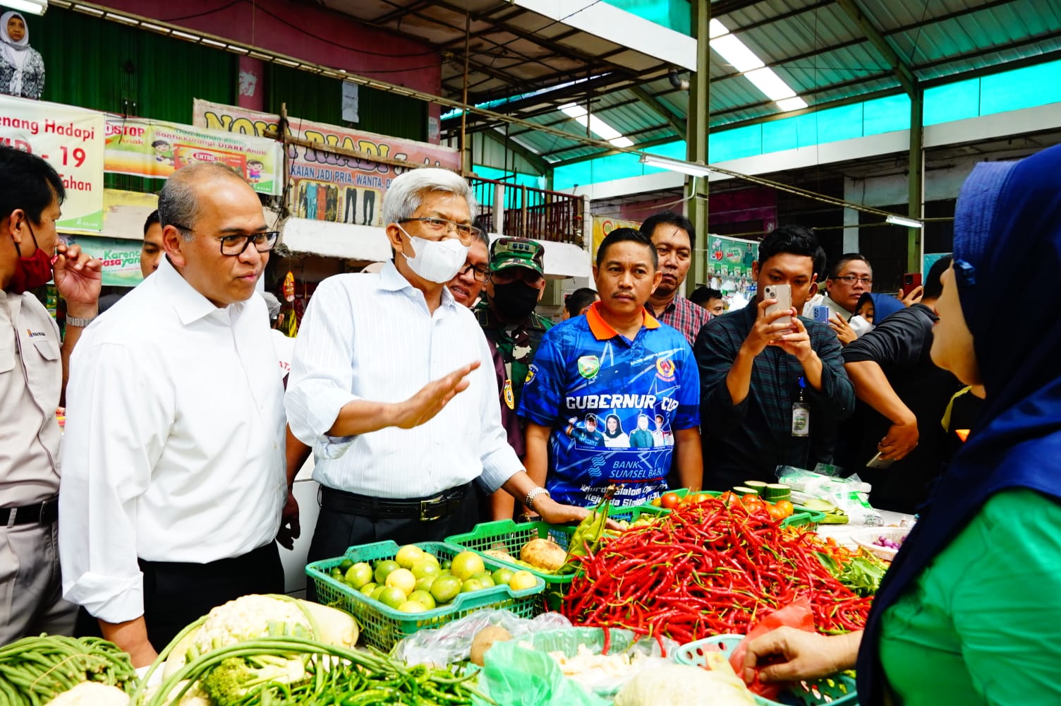Tekan Inflasi Daerah, MY Launching Operasi Pasar Beras Subsidi Rp5.000/Kg