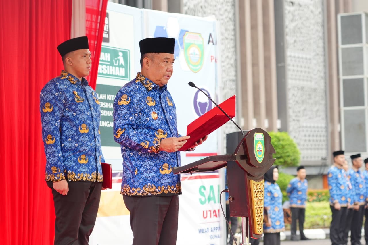 Pimpin Apel Gabungan, Wagub Cik Ujang Ajak ASN Perkuat Integritas dan Sinergi