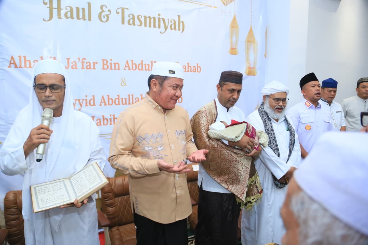 Herman Deru Tekankan Pentingnya Pendidikan Seimbang di Haul Habib Jafar dan Tasmiyah Sayyid Abdullah Shahab