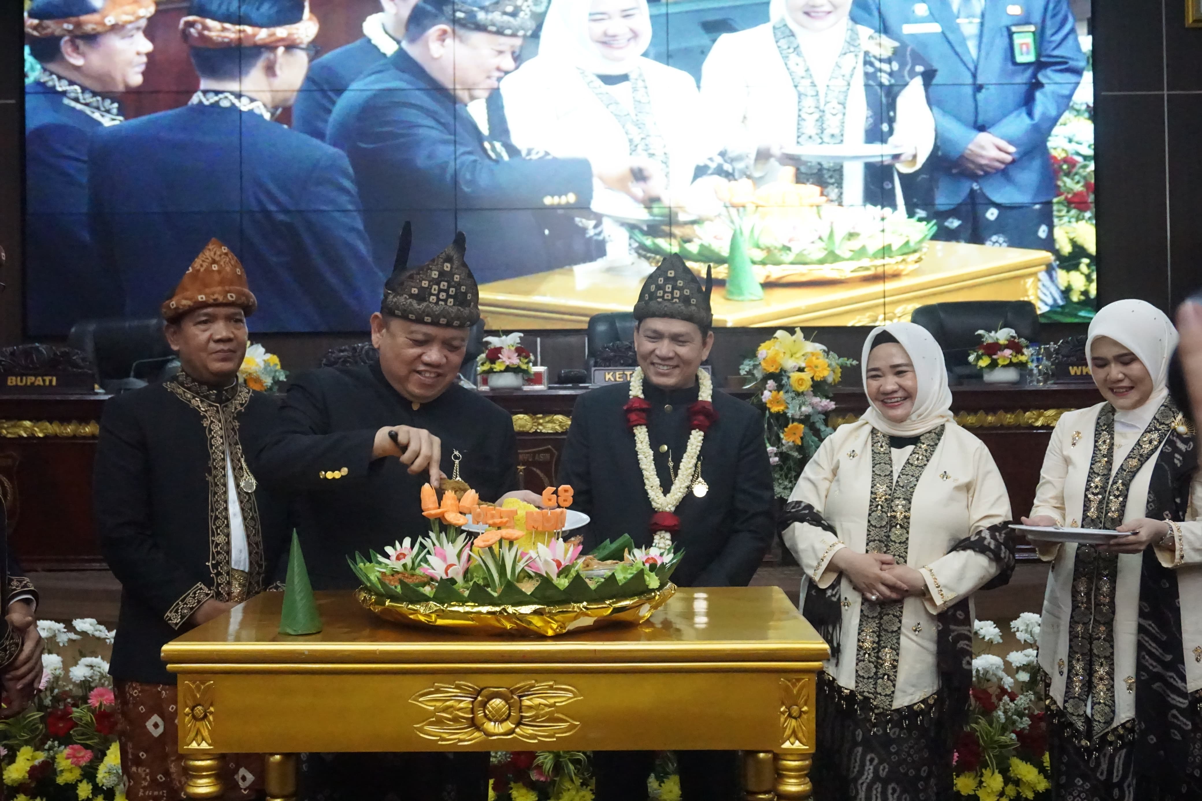 HUT Kabupaten MUBA, Elen Setiadi Minta Pertahankan dan Sempurnakan Keberhasilan Pembangunan