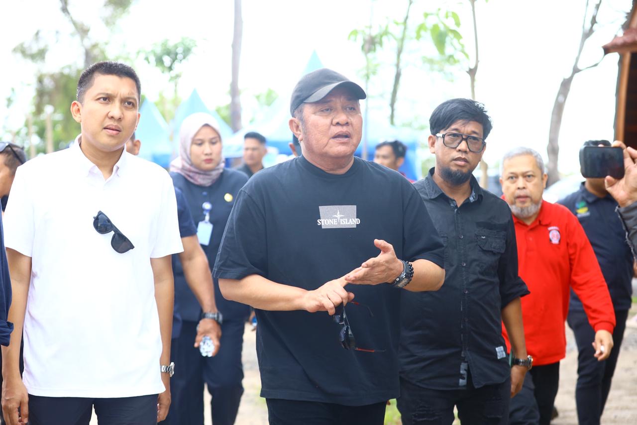 Optimalkan Wisata Daerah, Herman Deru Dorong Pengembangan Destinasi Baru Danau Biru di Ogan Ilir