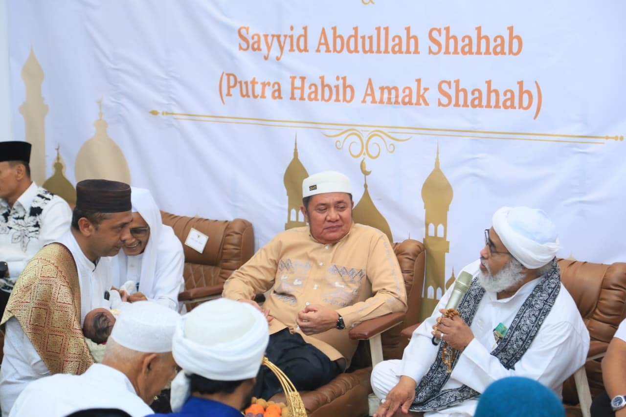 Herman Deru Tekankan Pentingnya Pendidikan Seimbang di Haul Habib Jafar dan Tasmiyah Sayyid Abdullah Shahab