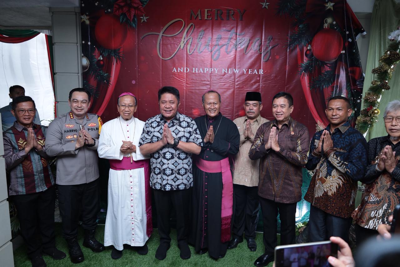 HD Hadiri Open House Natal 2025 Keuskupan Agung Palembang, Bentuk Dukungan Pemerintah Dalam Toleransi Antar Umat