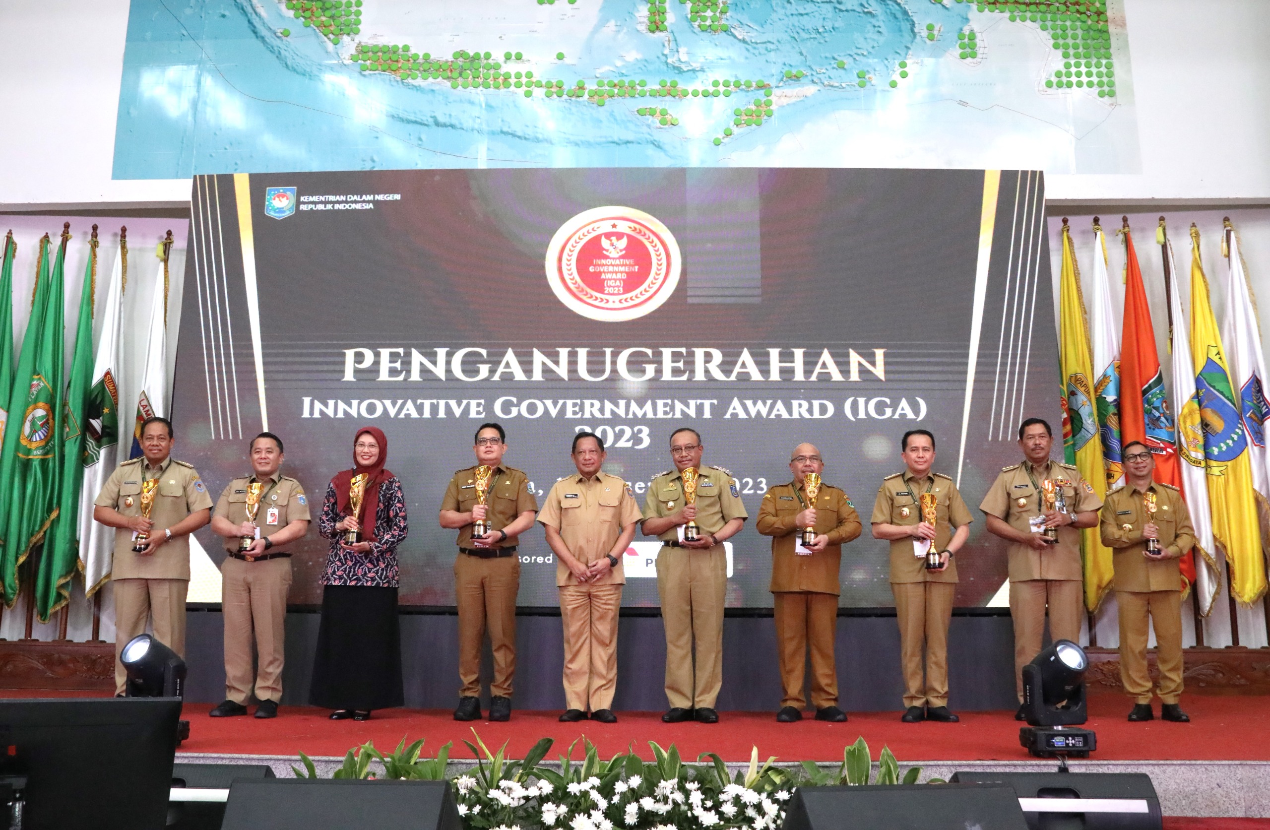 Provinsi Sumsel Terima Penghargaan Terbaik IGA 2023, Terbaik Regional 1 ...