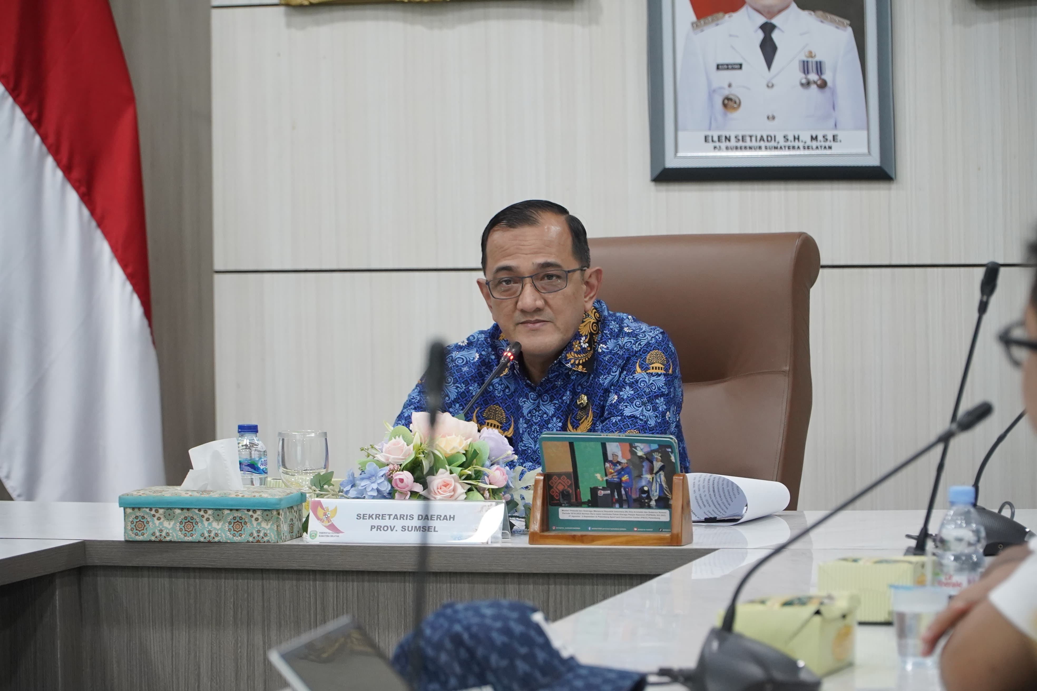 Sekda Sumsel Pastikan Kesiapan Invest.ID di Sumsel