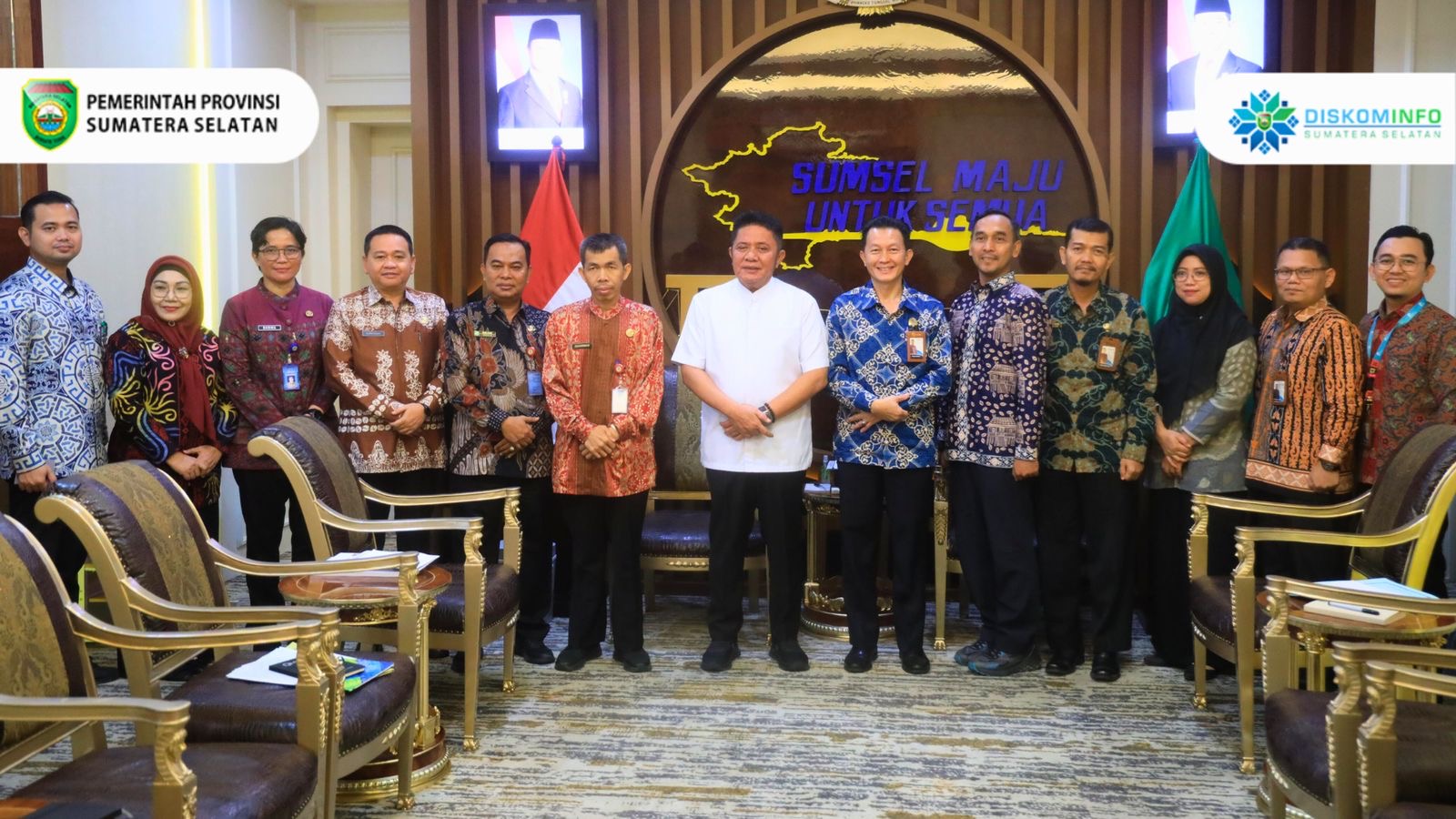 Gubernur Sumsel Herman Deru dan BKN Regional VII Palembang Diskusi Peningkatan Karier ASN