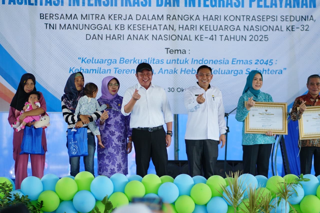Hadiri Hari Kontrasepsi Sedunia di Ogan Ilir, HD Apresiasi Penurunan Angka Stunting Sumsel 15,9%