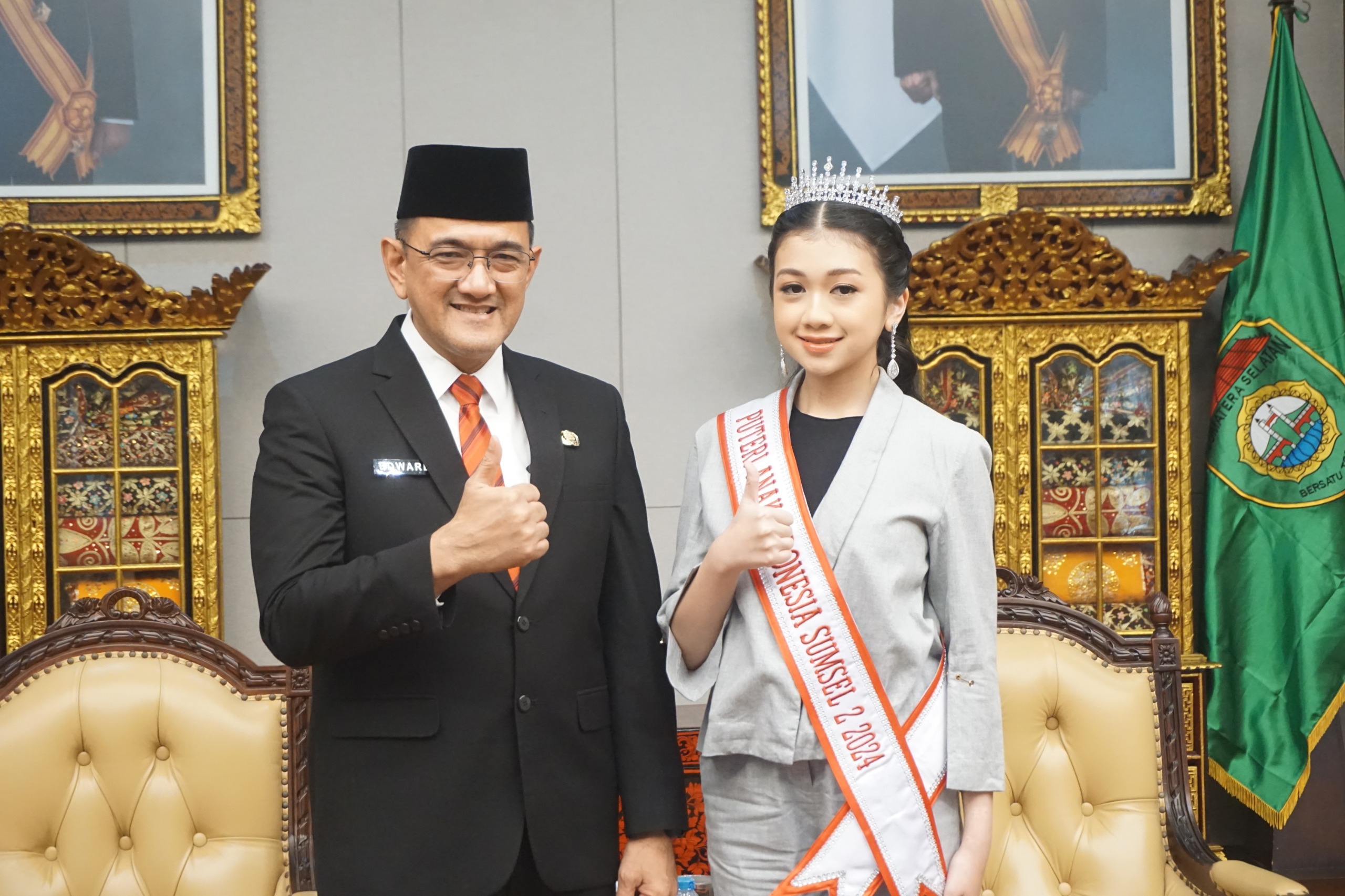 Sekda Sumsel Dukung Kirana Pramudita Mewakili Sumsel Berprestasi di Ajang PAI Tingkat Nasional