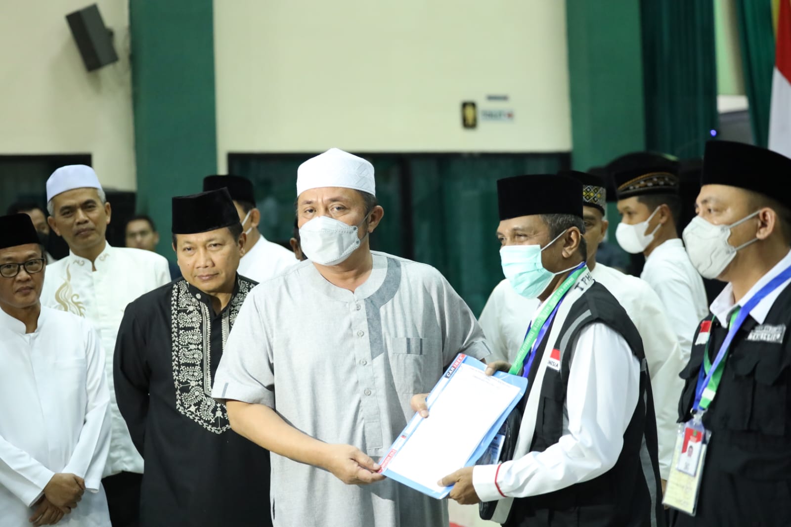 HD Lepas Keberangkatan 443 Jamaah Calon Haji Sumsel