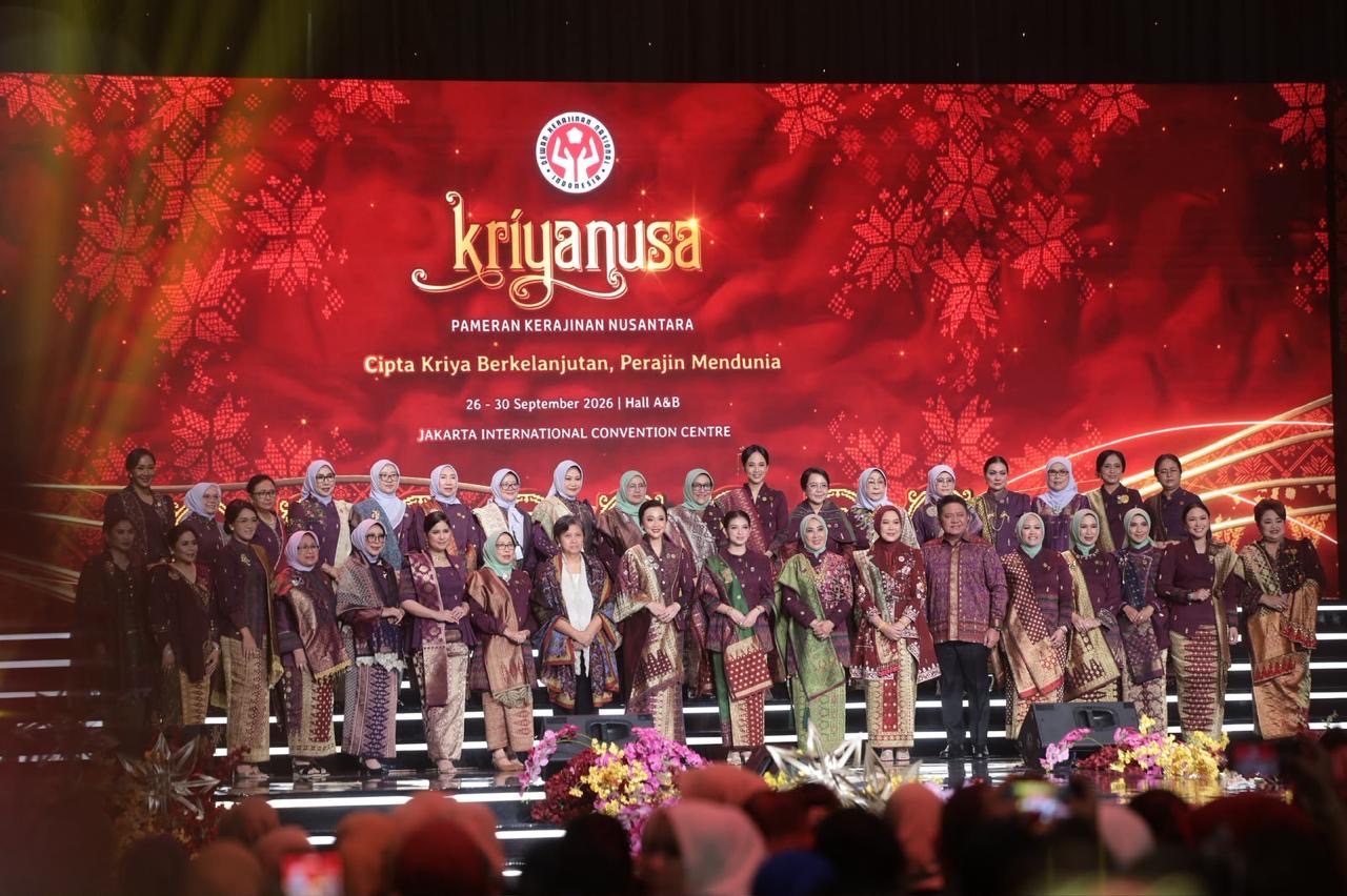 Sumatera Selatan Tampil Istimewa Jadi Ikon Pameran Kriyanusa 2026 di Jakarta