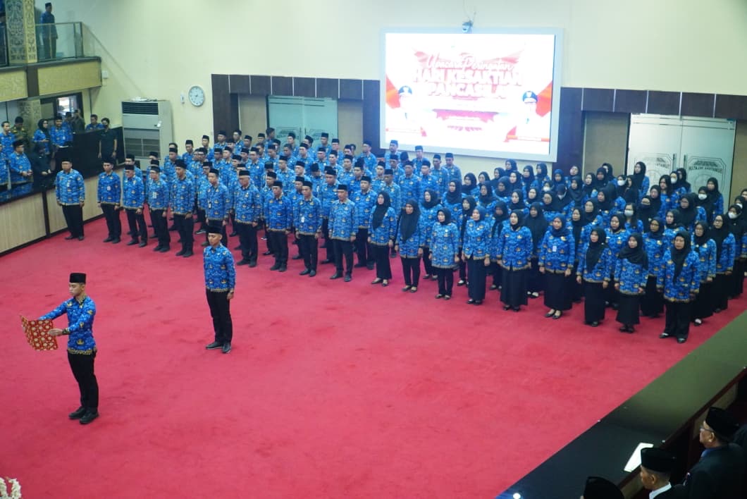Pemprov Sumsel Ikuti Upacara Hari Kesaktian Pancasila Tahun 2026