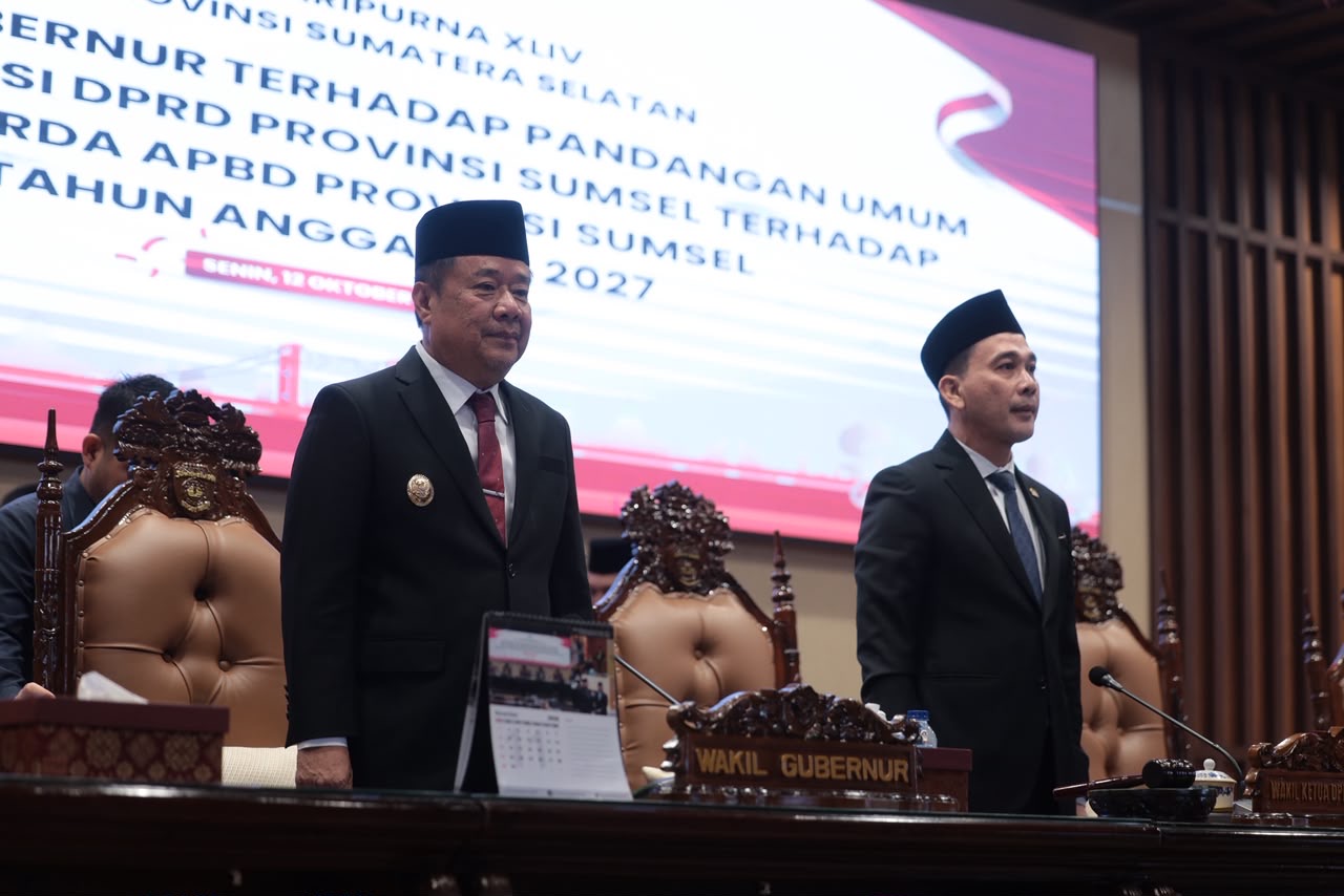 Cik Ujang Sampaikan Jawaban Gubernur, Pemprov Sumsel Optimalkan APBD 2027 untuk Kesejahteraan dan Penanganan Karhutla