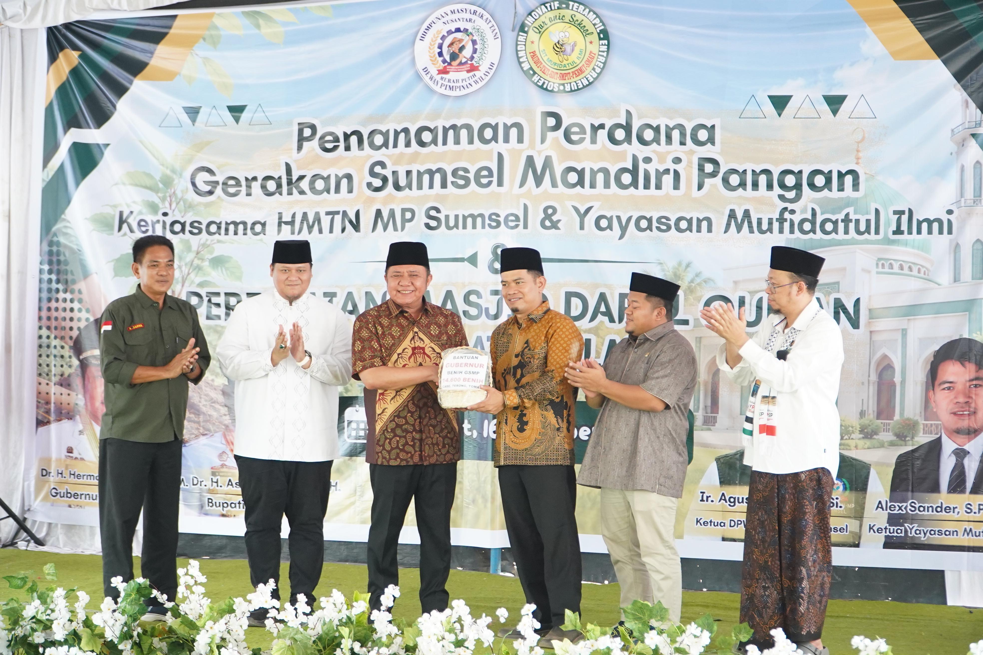 HD Resmikan Masjid Darul Qur'an Mufidatul Ilmi, mengubah Paradigma Santri jadi  Generasi Produktif Melalui GSMP